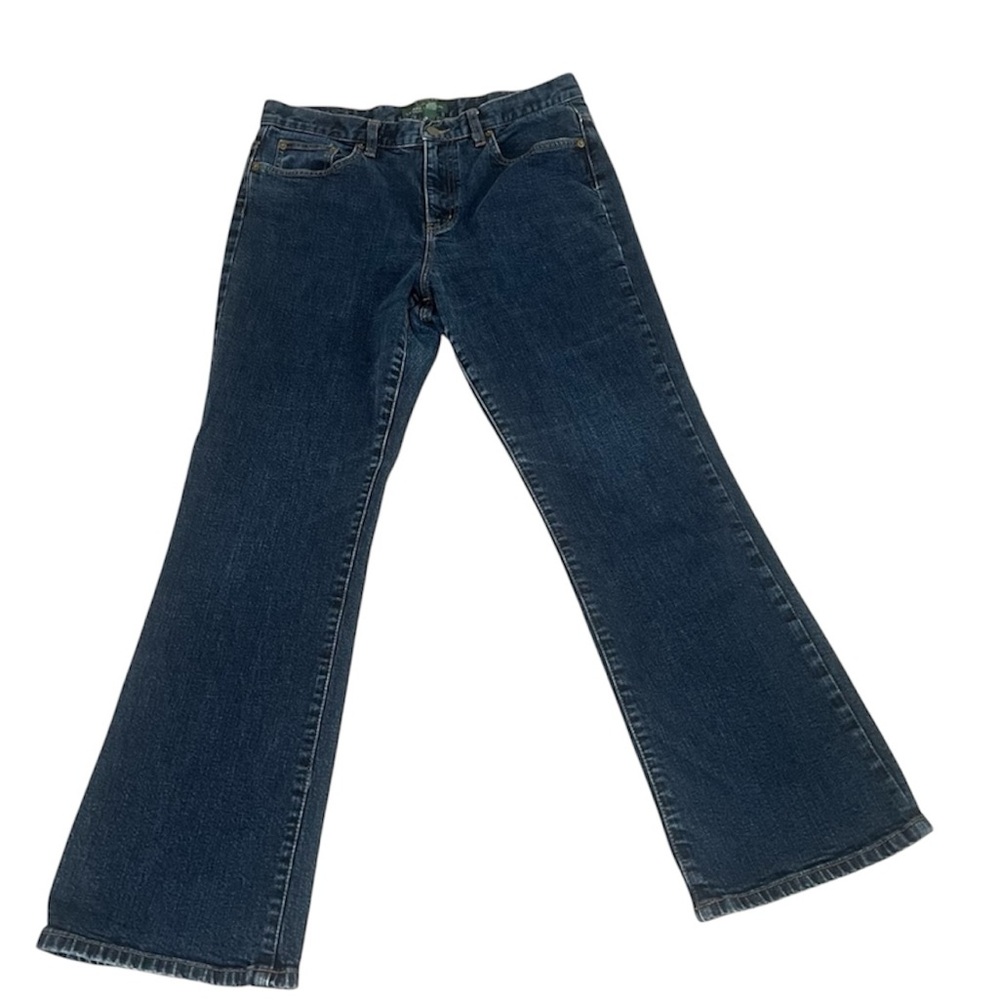 Ralph Lauren co. Women’s dark blue Jean classic boot cut size 12